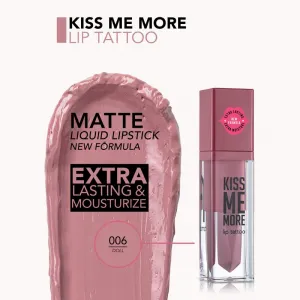 flormar Kiss Me More Lip Tattoo dlhotrvajúci tekutý rúž odtieň 006 Doll 3.8 ml