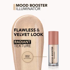 flormar Mood Booster Illuminator krémový rozjasňovač s aplikátorom odtieň 002 Sun Goddess 4 ml