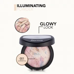 flormar Illuminating Powder rozjasňujúci púder odtieň 001 Morning Star 7 g