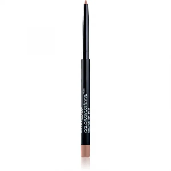 MAYBELLINE NEW YORK Color Sensational Shaping Lip Liner ceruzka na pery so strúhatkom odtieň 10 Nude Whisper 1.2 g