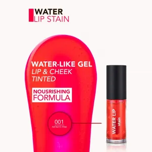 flormar Water Lip Stain farba na pery s vyživujúcim účinkom odtieň 001 Infinite Pink 6,4 ml