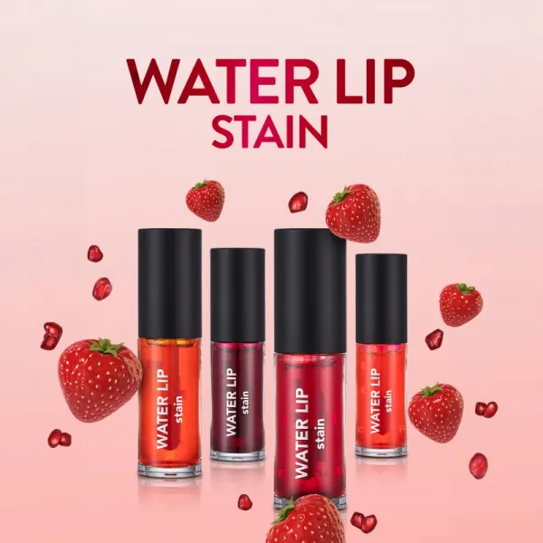 flormar Water Lip Stain farba na pery s vyživujúcim účinkom odtieň 001 Infinite Pink 6,4 ml