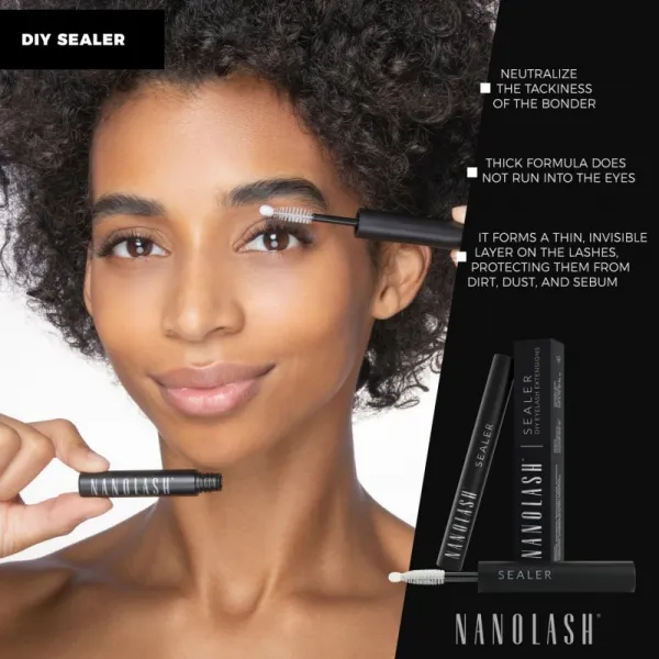 Nanolash DIY Sealer transparentný fixačný gél na predĺženie mihalníc 5 ml