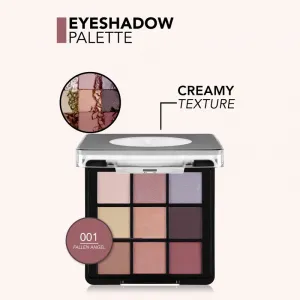 flormar Eyeshadow Palette paletka očných tieňov odtieň 001 Fallen Angel 9 g