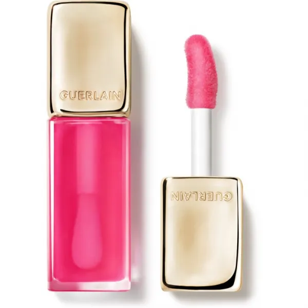 GUERLAIN KissKiss Bee Glow Oil olej na pery s medom odtieň 458 Pop Rose Glow 9.5 ml