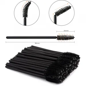Nanolash Disposable Mascara Wands kefka na mihalnice a obočie 50 ks