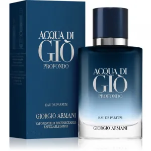 Armani Acqua di Giò Profondo parfumovaná voda plniteľná pre mužov 30 ml