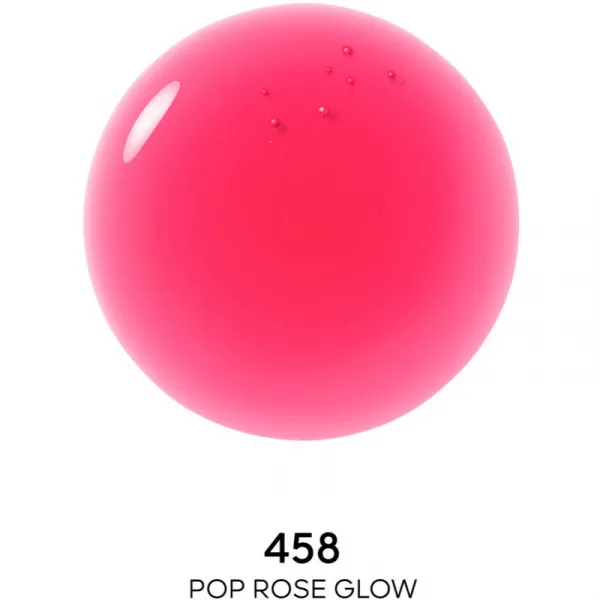 GUERLAIN KissKiss Bee Glow Oil olej na pery s medom odtieň 458 Pop Rose Glow 9.5 ml