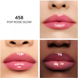 GUERLAIN KissKiss Bee Glow Oil olej na pery s medom odtieň 458 Pop Rose Glow 9.5 ml
