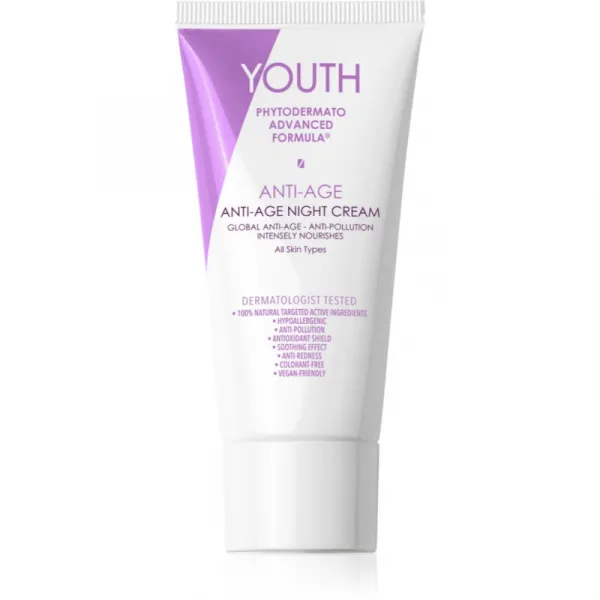 YOUTH Anti-Age Anti-Age Night Cream regeneračný nočný krém pre zrelú pleť 50 ml
