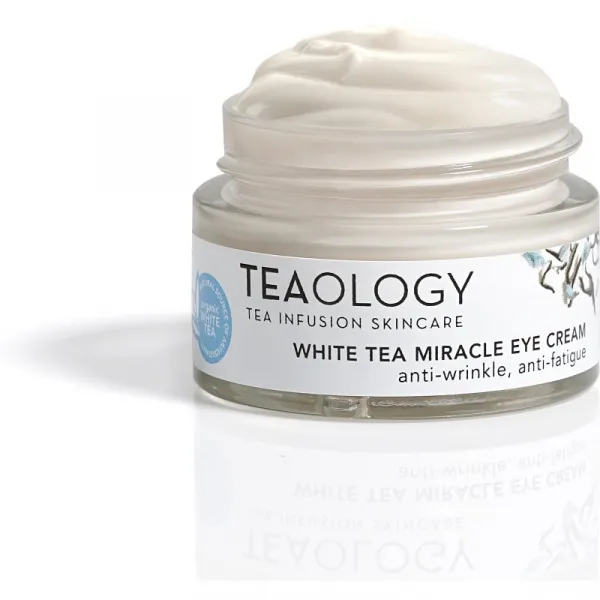 Teaology Anti-Age White Tea Miracle Eye Cream očný krém na korekciu tmavých kruhov a vrások 15 ml