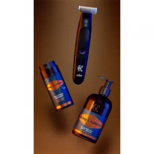 Gillette King C. Face & Stubble Moisturizer hydratačný krém na tvár a fúzy pre mužov 100 ml