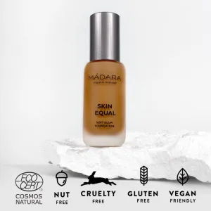MÁDARA Skin Equal ľahký podkladový krém SPF 15 odtieň Fudge 80 30 ml