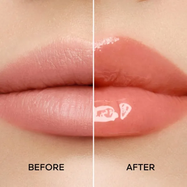 GUERLAIN KissKiss Bee Glow Oil olej na pery s medom odtieň 319 Peach Glow 9,5 ml