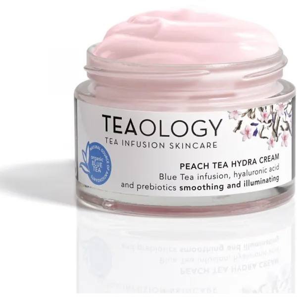 Teaology Hydrating Peach Tea Hydra Cream rozjasňujúci hydratačný krém 50 ml