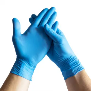 Espeon Nitril Ideal3 Examination Gloves Blue nitrilové nepudrované vyšetrovacie a ochranné rukavice veľkosť XL 100 ks