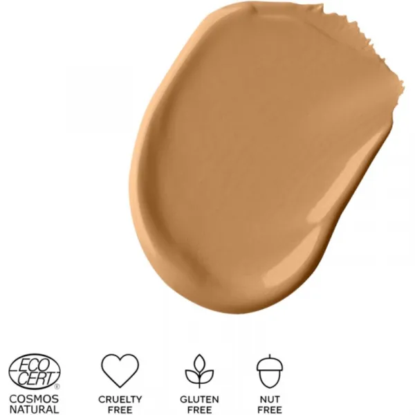 MÁDARA Skinonym Semi-Matte Peptide dlhotrvajúci make-up s peptidmi odtieň Golden Sand 50 30 ml