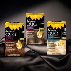 Garnier Olia Big Kit permanentná farba na vlasy odtieň 6.0 Light Brown 1 ks