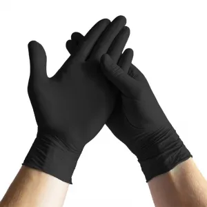 Espeon Nitril Ideal3 Black nitrilové nepudrované rukavice veľkosť XL 100 ks
