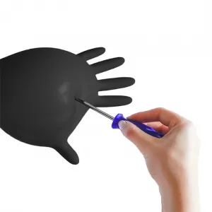 Espeon Nitril Ideal3 Black nitrilové nepudrované rukavice veľkosť XL 100 ks