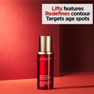 Clarins Super Restorative Remodelling Serum aktívne sérum pre vyhladenie kontúr tváre 30 ml