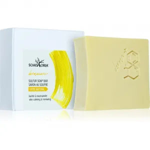 Soaphoria Dermacare+ Sulphur sírové mydlo pre hĺbkové čistenie 125 g