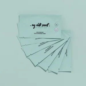 My White Secret Non - Peroxide Teeth Whitenings Strips bieliace pásiky na zuby 7 ks