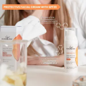 Soaphoria SuperDefense hydratačný a ochranný krém s peptidmi SPF 20 50 ml