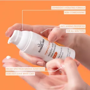 Soaphoria SuperDefense hydratačný a ochranný krém s peptidmi SPF 20 50 ml