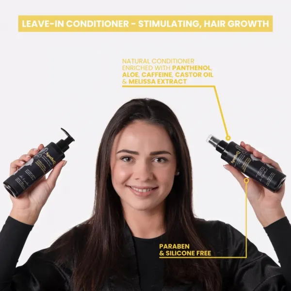Soaphoria ApotheQ Leave-In Conditioner bezoplachový kondicionér stimulujúci rast vlasov 250 ml