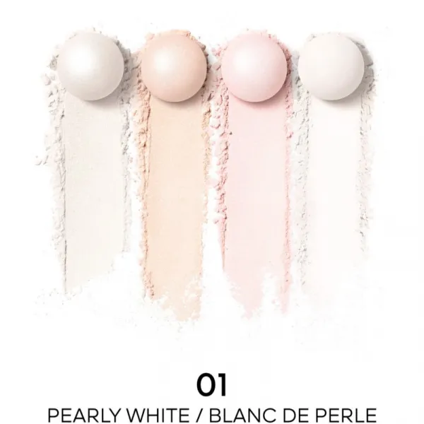 GUERLAIN Météorites Light Revealing Pearls of Powder tónovacie perly na tvár odtieň 01 Pearly White / Blanc de Perle 20 g