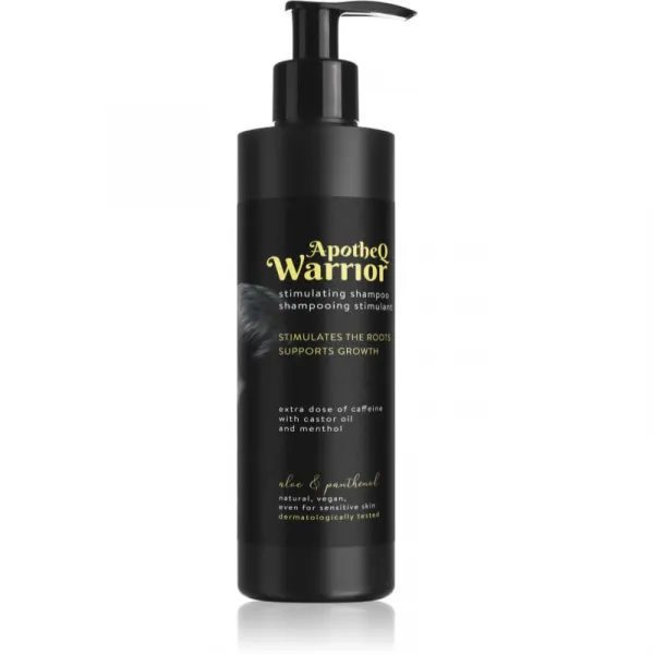 Soaphoria ApotheQ Warrior Caffeine Shampoo šampón stimulujúci rast vlasov 250 ml