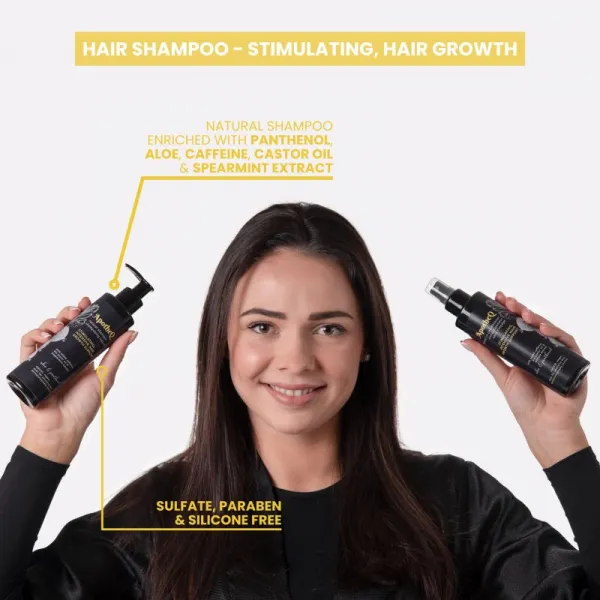 Soaphoria ApotheQ Shampoo stimulujúci šampón proti vypadávaniu vlasov 250 ml