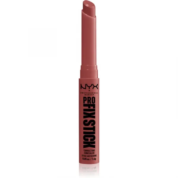 NYX Professional Makeup Pro Fix Stick korektor pre zjednotenie farebného tónu pleti odtieň 0.6 Brick Red 1.6 g