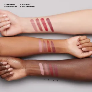 MAC Cosmetics MACximal Silky Matte Viva Glam Lipstick matný rúž odtieň Viva Empowered 3.5 g
