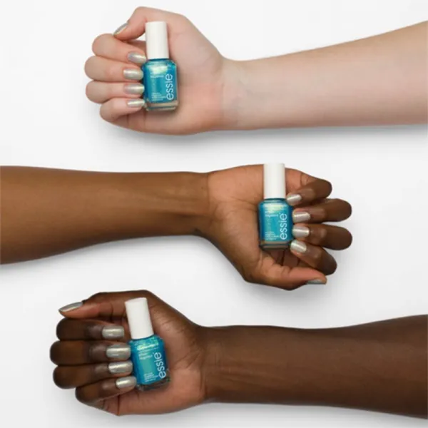 essie special effects trblietavý lak na nechty odtieň 37 frosted fantasy 13,5 ml