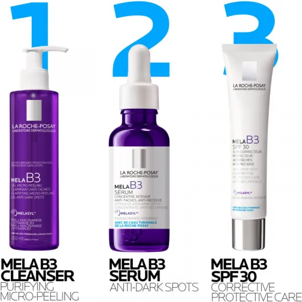La Roche-Posay Mela B3 krém proti pigmentovým škvrnám SPF 30 40 ml