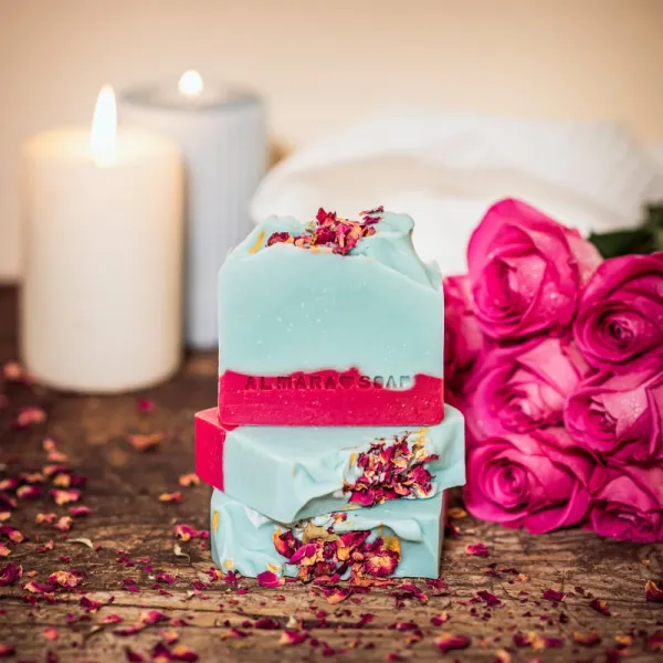 Almara Soap Fancy Wild Rose ručne vyrobené mydlo 100 g