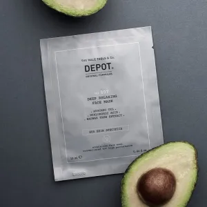 DEPOT NO. 807 RELAXING FACE MASK upokojujúca a hydratačná maska pre mužov 12x13 ml