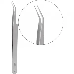 Nanolash Eyelash Tweezers Curved pomôcka pre aplikáciu umelých mihalnic 1 ks