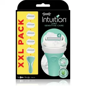 Wilkinson Sword Intuition 2in1 Soap & Shave Sensitive holiaci strojček + náhradná hlavica
