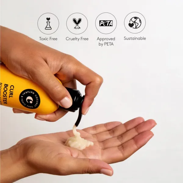 Cocunat Curl Booster hydratačná starostlivosť pre vlnité a kučeravé vlasy 250 ml