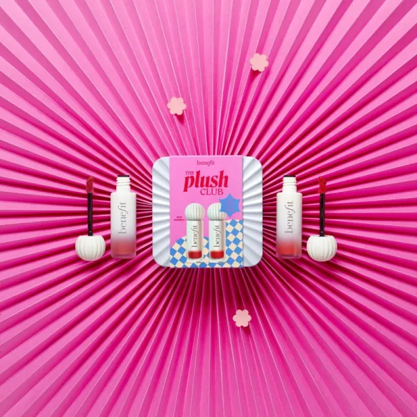 Benefit Plush Club sada rúžov limitovaná edícia