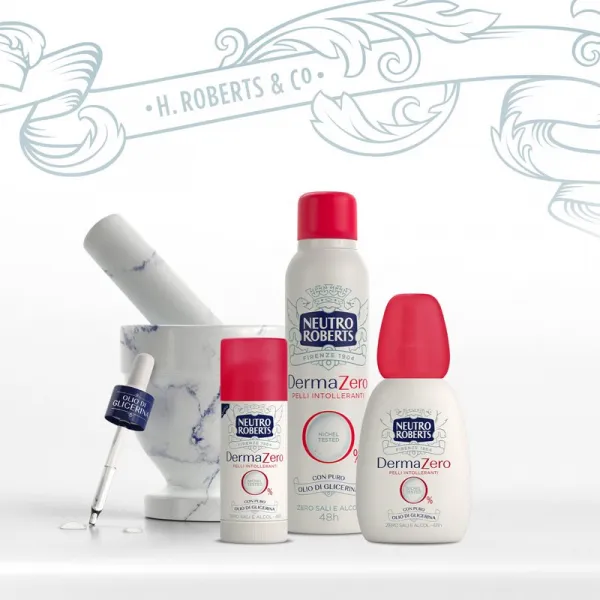 Neutro Roberts DermaZero dezodorant v spreji pre citlivú pokožku 150 ml