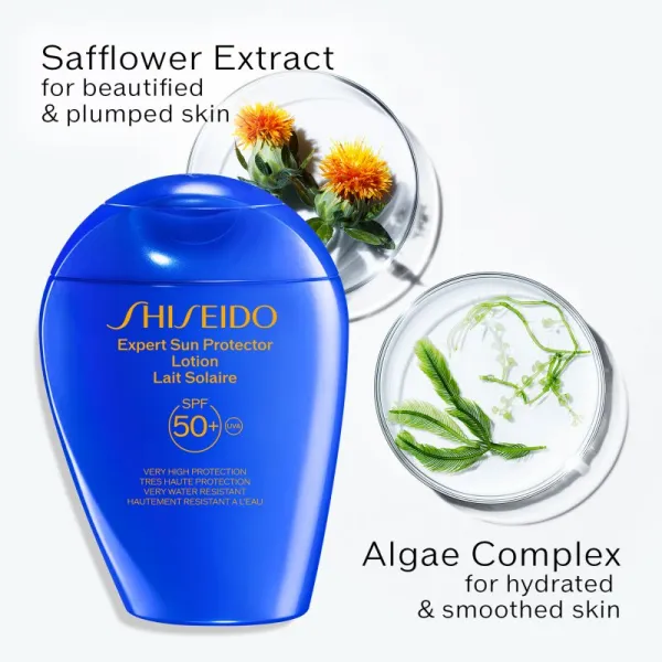 Shiseido Expert Sun Protector Lotion SPF 50+ opaľovacie mlieko na tvár a telo SPF 50+ 300 ml