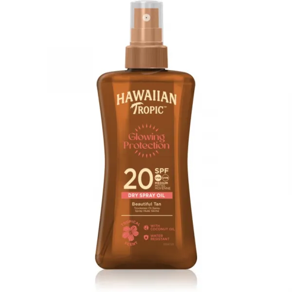HAWAIIAN TROPIC Suchý opaľovací olej SPF 20 Ochranný 200 ml