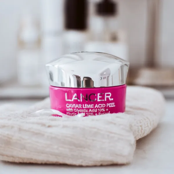 LANCER CAVIAR LIME ACID PEEL krémový peeling pre rozjasnenie a hydratáciu 50 ml