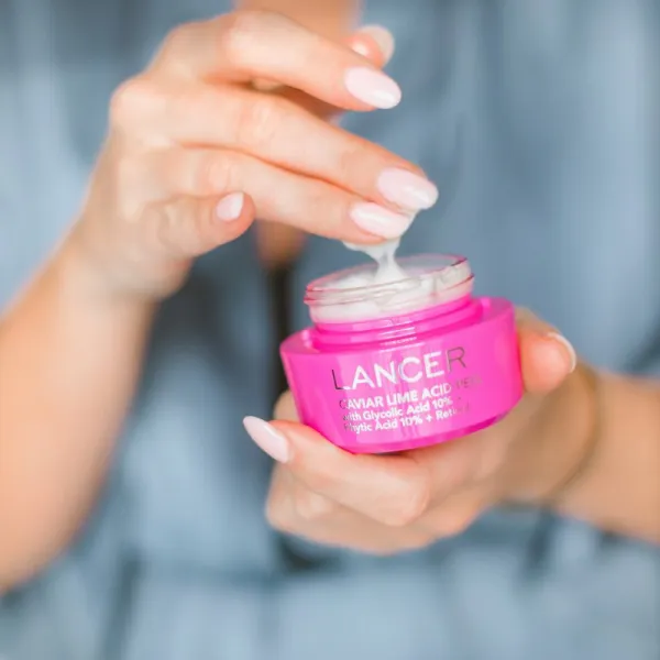 LANCER CAVIAR LIME ACID PEEL krémový peeling pre rozjasnenie a hydratáciu 50 ml
