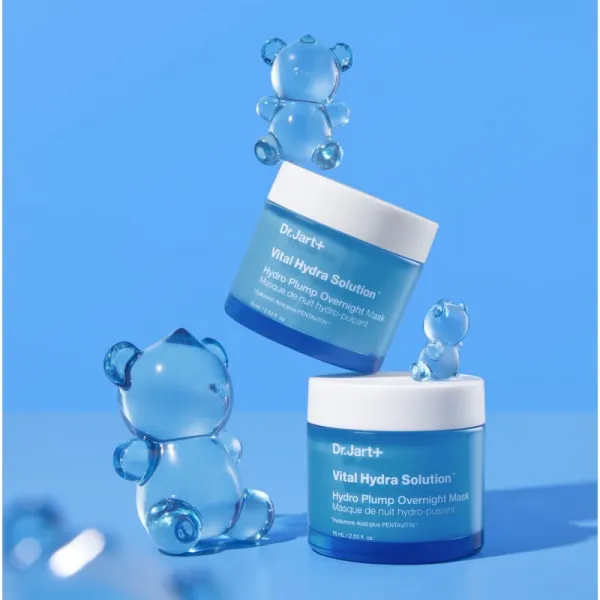 Dr. Jart+ Vital Hydra Solution™ Hydro Plump Overnight Mask nočná hydratačná maska s kyselinou hyalurónovou 75 ml