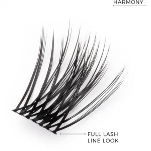 Nanolash DIY Eyelash Extensions trsové nalepovacie mihalnice bez uzlíka Harmony 36 ks